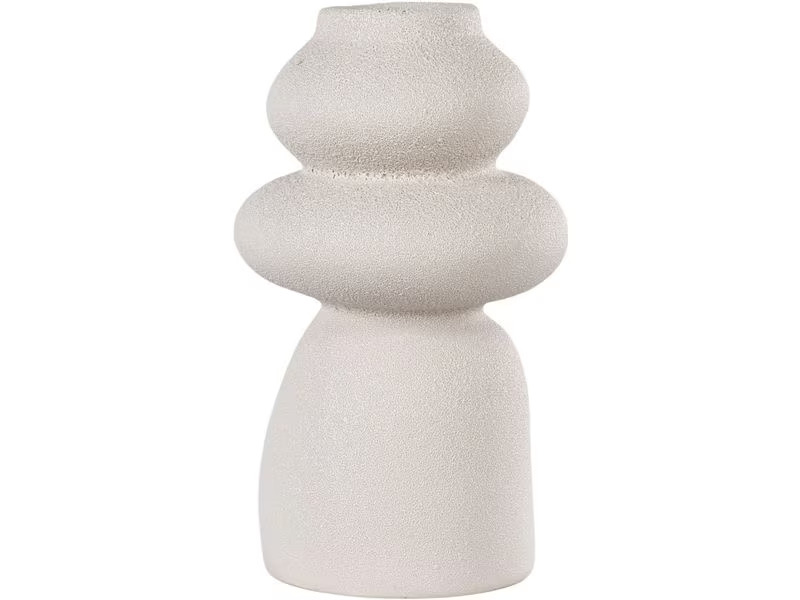 House Nordic Vase rund 26.5 cm, Beige