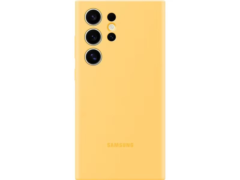 Samsung Back Cover Silicone Galaxy S24 Ultra Gelb