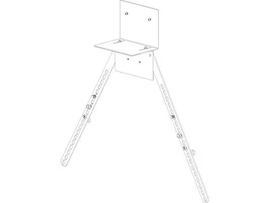 Barco Zubehör ClickShare Bar TV Mount