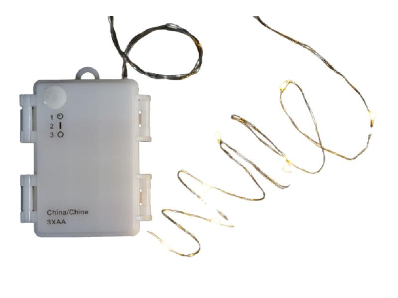 Dameco LED Lichterkette Angel Hair 8 m Outdoor