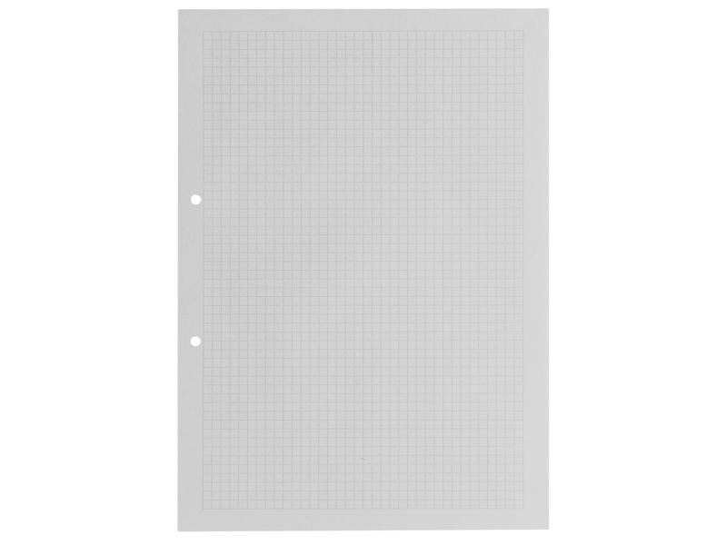 Office Focus Heftblatt UWS A4, Kariert, Grau