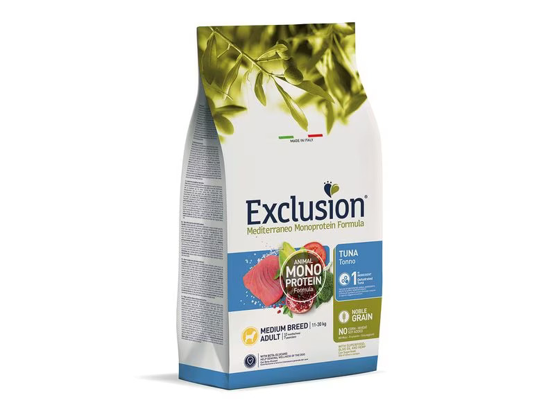 Exclusion Trockenfutter Adult Medium Tuna, 12 kg
