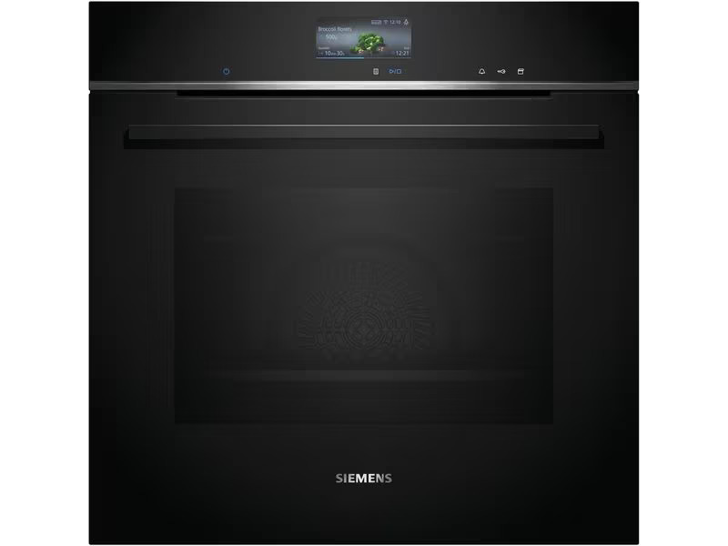 Siemens Einbaudampfbackofen iQ700 HS736G3B1C Schwarz A+
