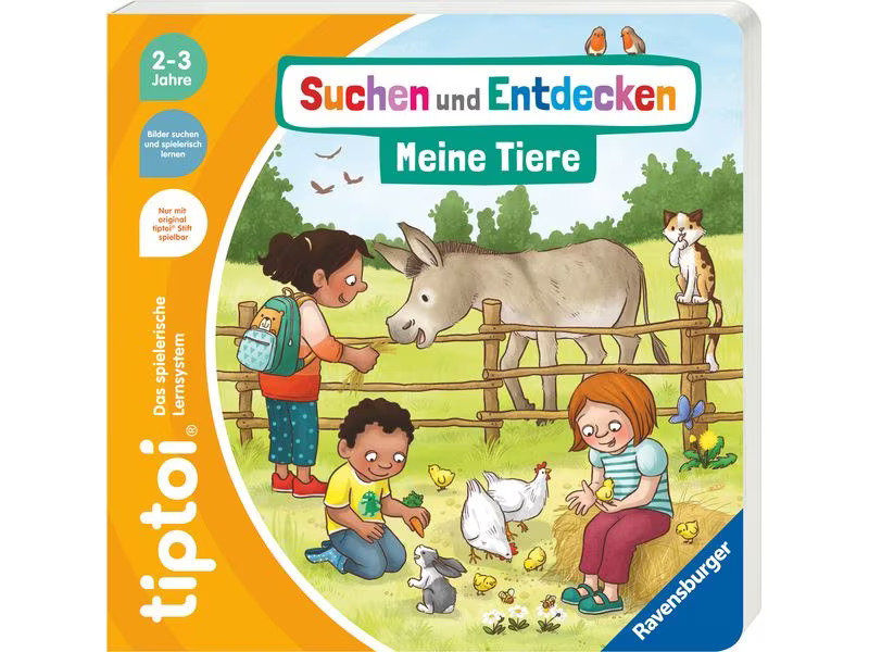 tiptoi Lernbuch Suchen und Entdecken: Meine Tiere