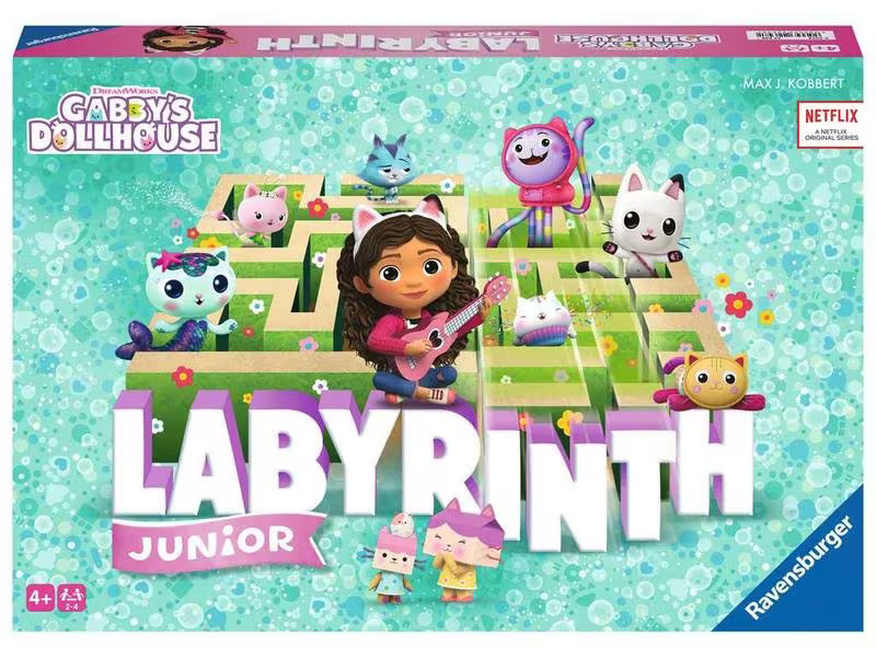Ravensburger Familienspiel Gabby's Dollhouse Junior Labyrinth