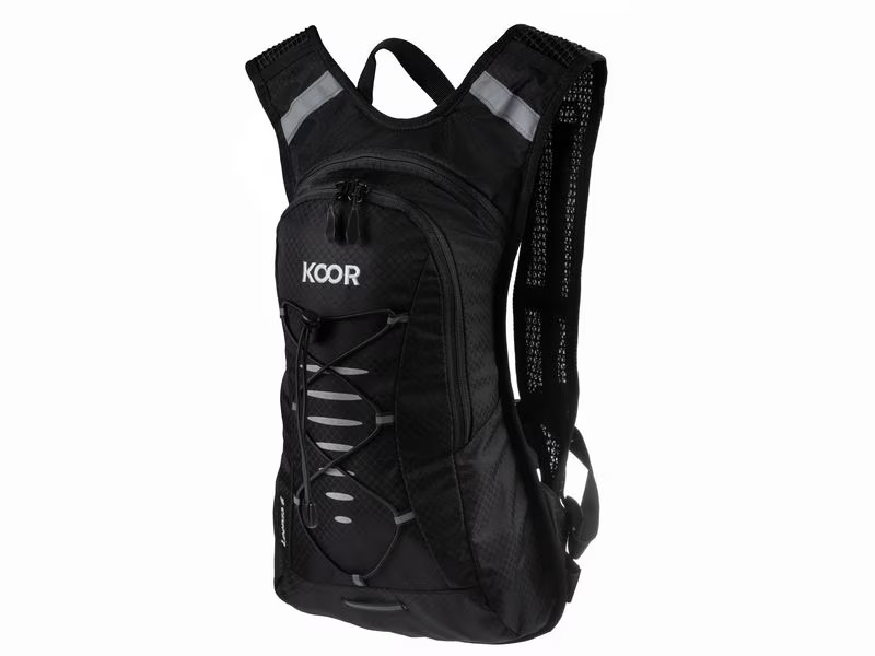 KOOR Rucksack Leenza 6 l, Schwarz