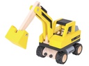 Spielba Holzspielwaren Bagger mit Figur