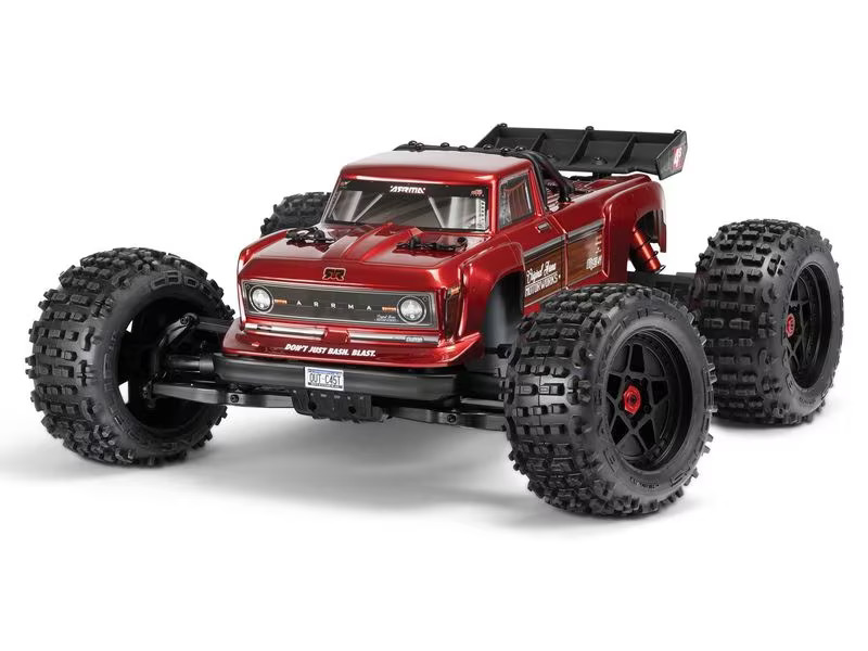 Arrma Monster Truck Outcast 4x4 4S V2 BLX Rot, ARTR, 1:10