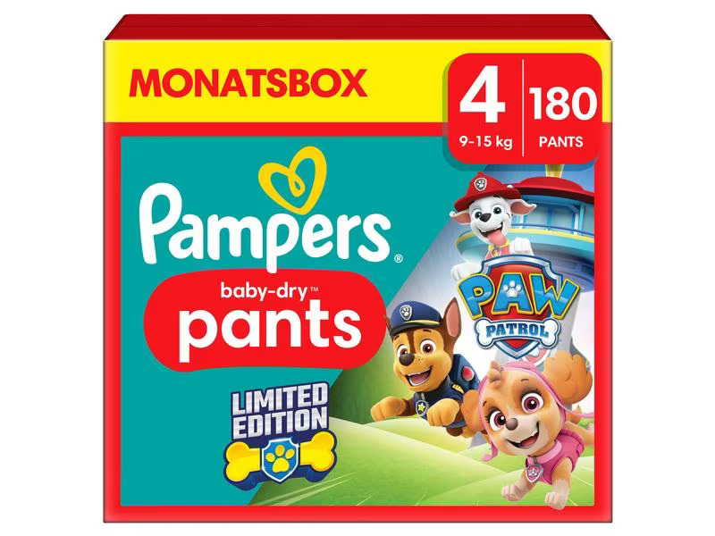 Pampers Windeln Baby Dry Pants Paw Patrol Maxi Grösse 4