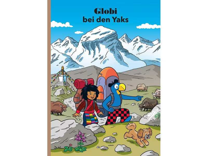 Globi Verlag Bilderbuch Globi bei den Yaks