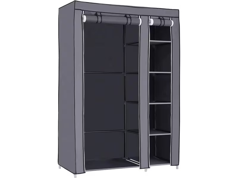 Songmics Regal 110 cm x 175 cm, Grau