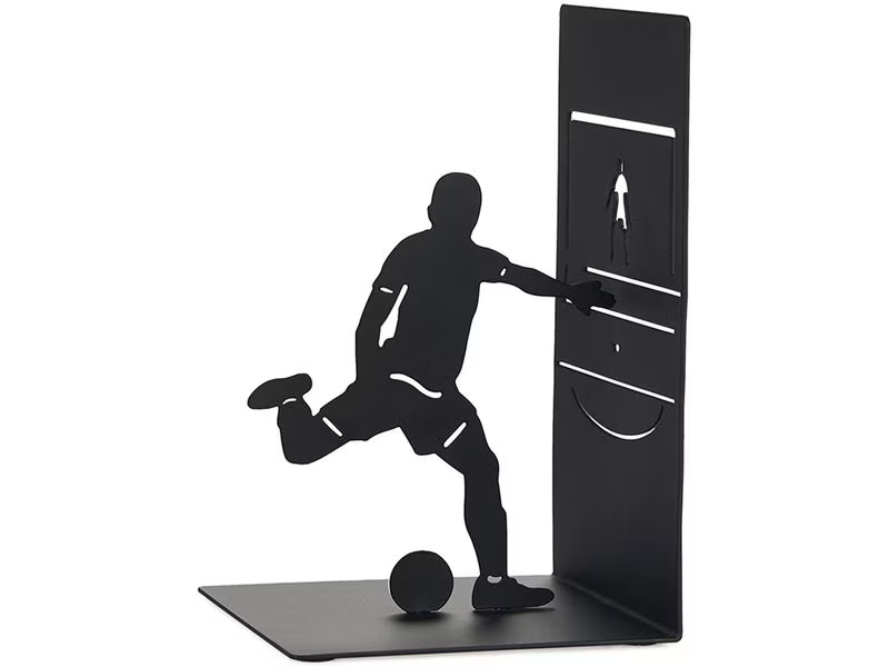 Trendform Buchstütze Fussball Schwarz