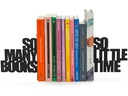 Trendform Buchstützen-Set So Many! Schwarz