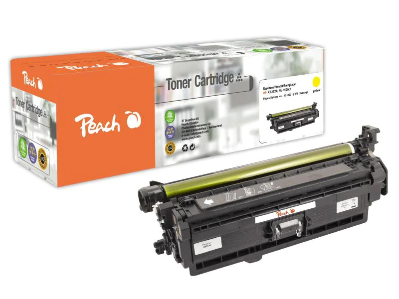 Peach Toner HP Nr. 650A (CE272A) Yellow