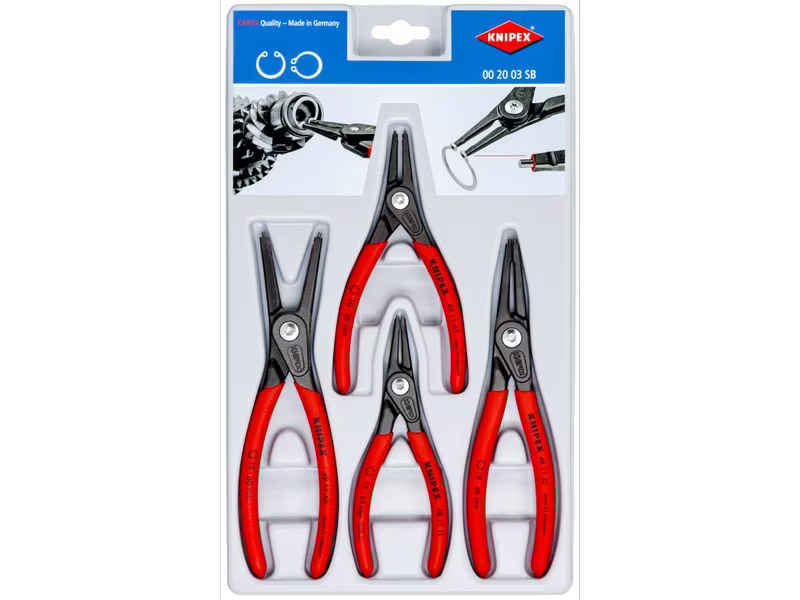 Knipex Präzisions-Sicherungsringzangen-Set 4-Teilig