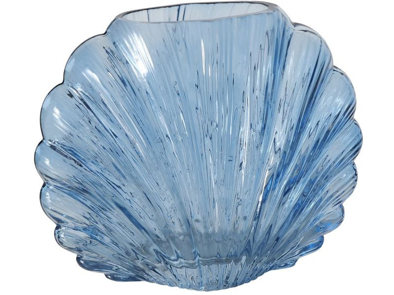 Boltze Vase Shelley 16 cm, Blau