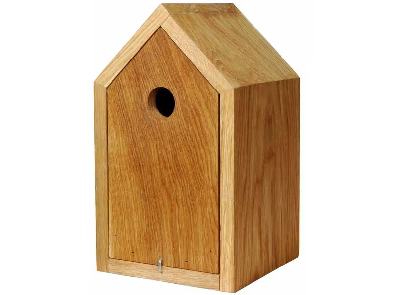 dobar green label Nistkasten Design, 16 x 16 x 28.5 cm, Holz, Braun