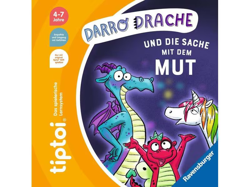 tiptoi Lernbuch Darro Drache und die Sache mit dem Mut
