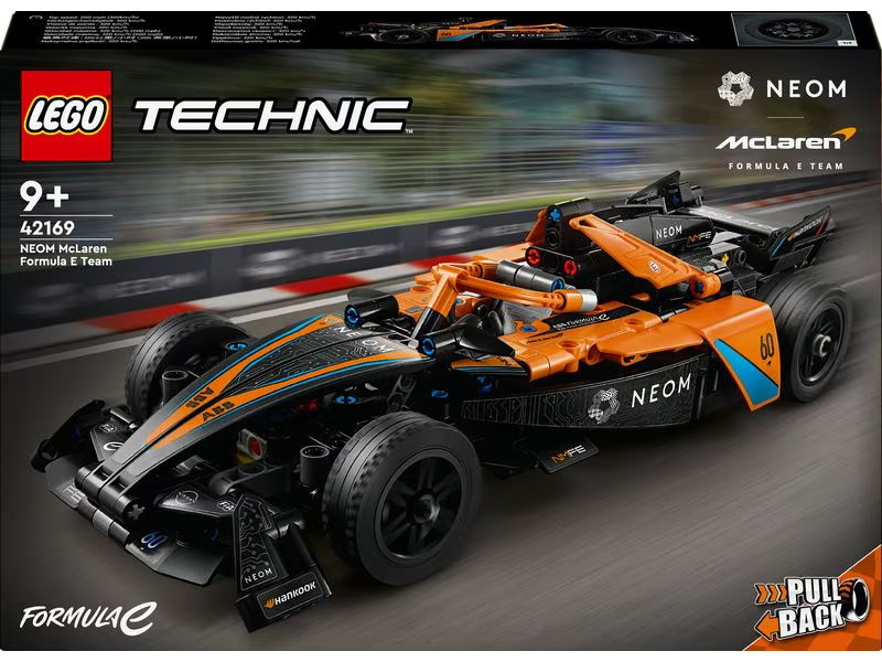 LEGO® Technic NEOM McLaren Formula E Race Car 42169