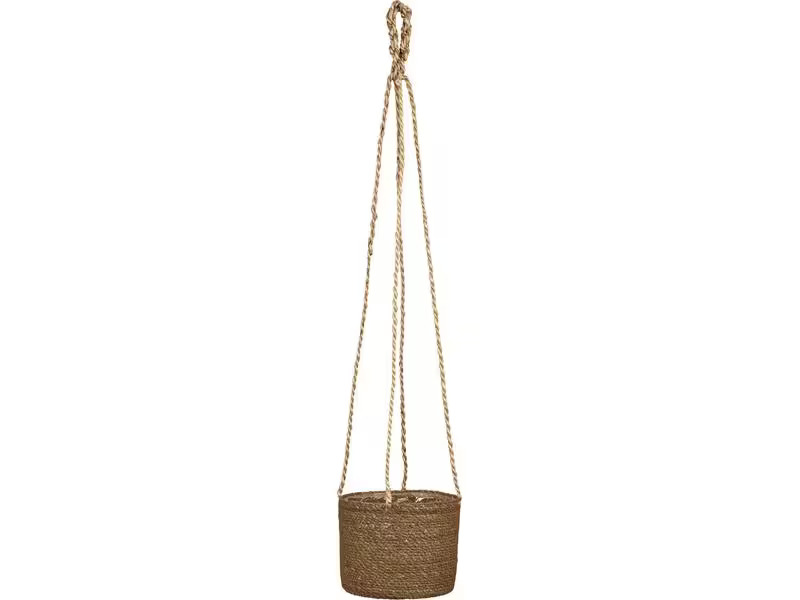 scheurich Blumenampel mit Folie 15 x 13 cm,  Braun