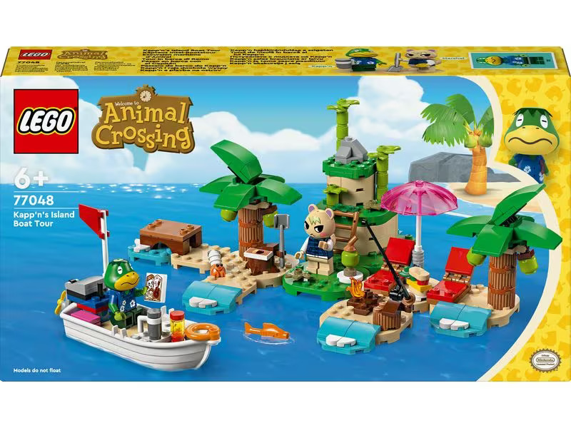 LEGO® Animal Crossing Käptens Insel-Bootstour 77048