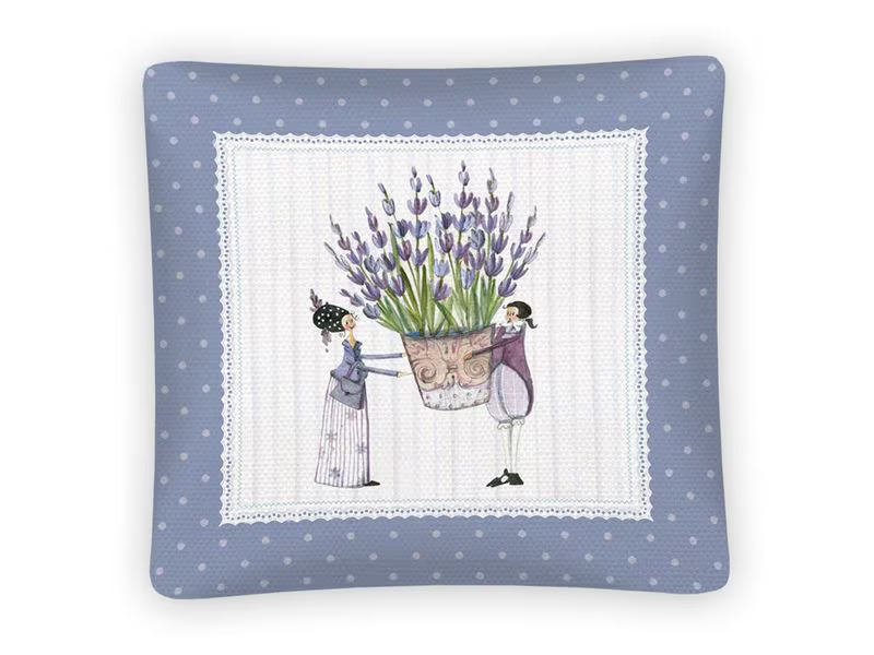 Grätz Kissen Lavendel 14 x 14 cm