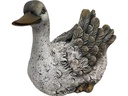 Dameco Dekofigur Ente Grau, 31.8 x 18.7 x 23.5 cm