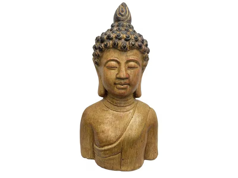 Dameco Dekofigur Buddha Büste 41.5 x 20.5 x 20 cm
