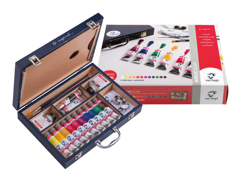 Van Gogh Acrylfarbe Starterbox XL 20-teilig