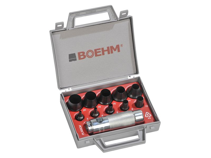 Boehm Locheisensatz 11-teilig 3-20 mm