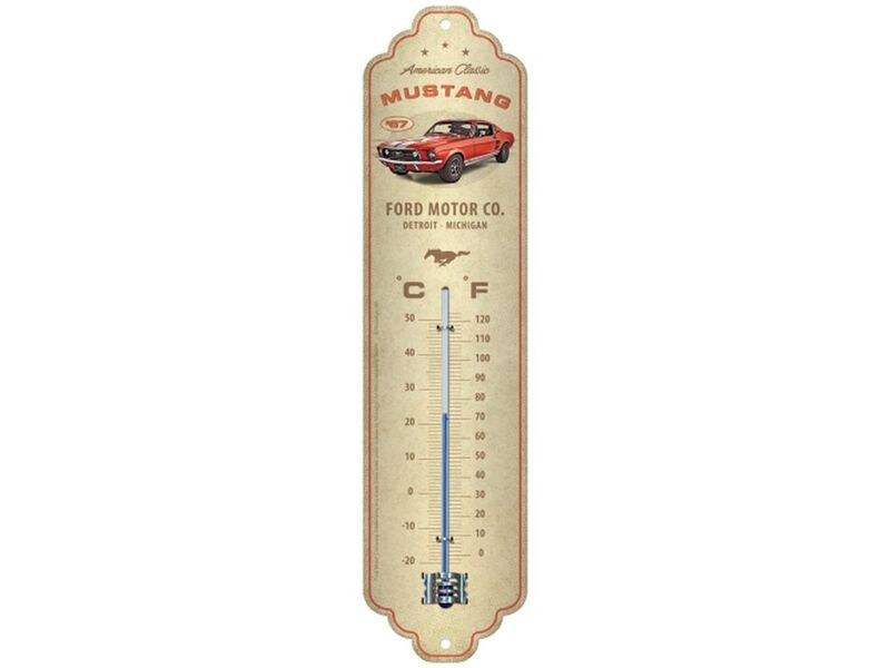 Nostalgic Art Thermometer Ford Mustang 6.5 x 28 cm