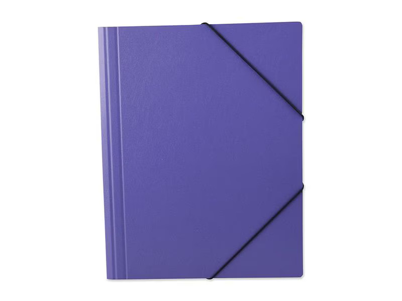 Office Focus Gummibandmappe A4 ohne Etikette Violett