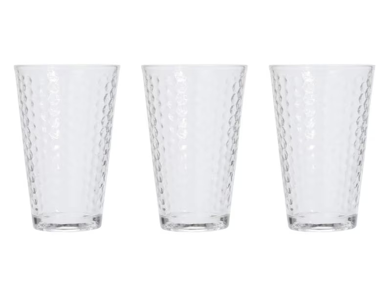FURBER Trinkglas 300 ml, 3 Stück, Transparent