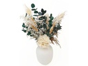 Soli Collection Trockenblumen Isabelle Weiss-Gelb/Grün/Braun