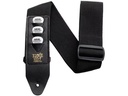 Ernie Ball Gitarrengurt Polypro Pickhalter-Gurt Schwarz