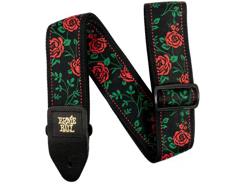 Ernie Ball Gitarrengurt Jacquard Spanish Rose