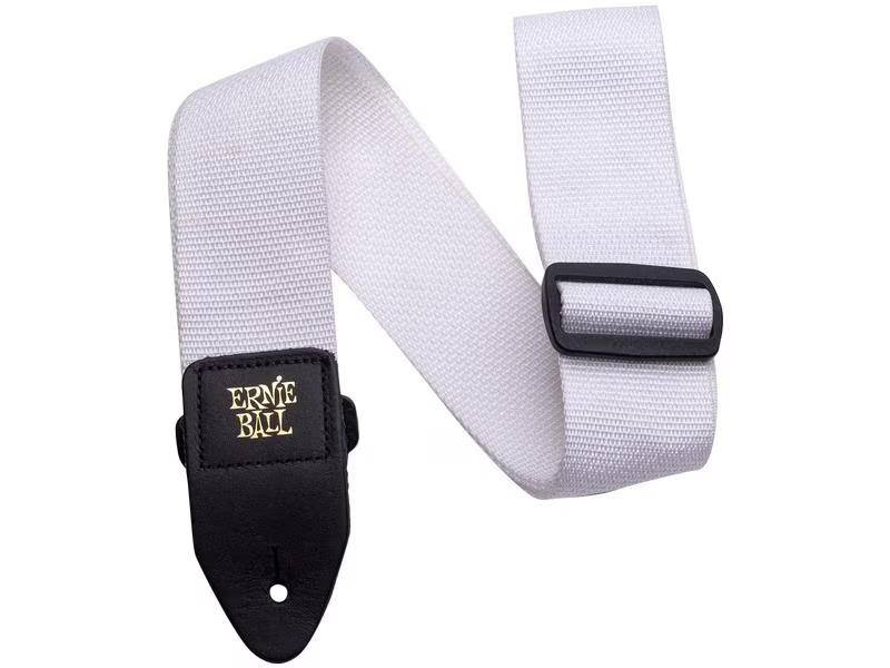 Ernie Ball Gitarrengurt Polypro Weiss