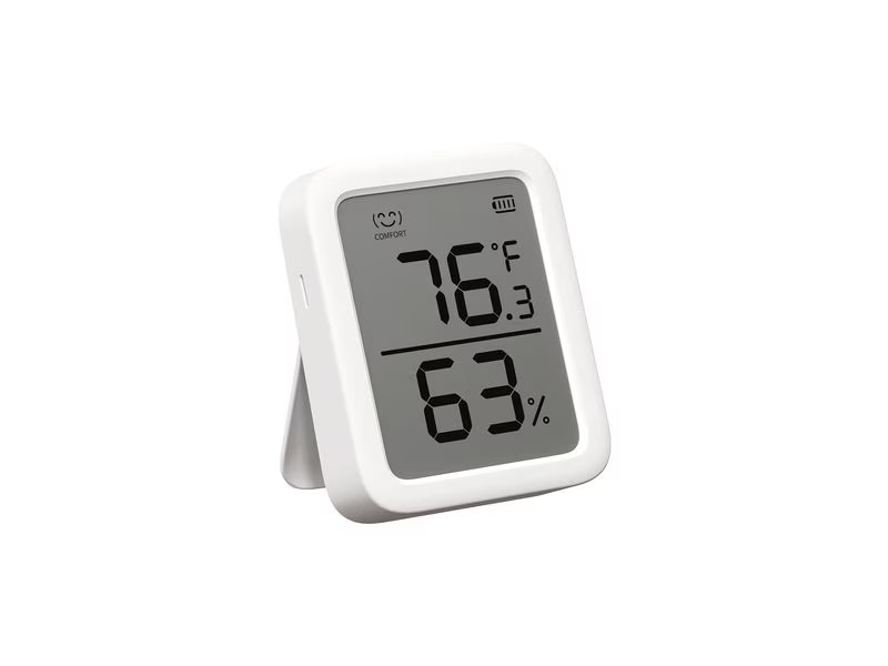 SwitchBot Smartes Innen-Thermometer, Weiss, Bluetooth