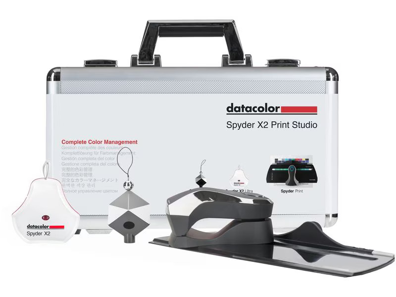 Datacolor Farbkalibrierung Spyder X2 Print Studio