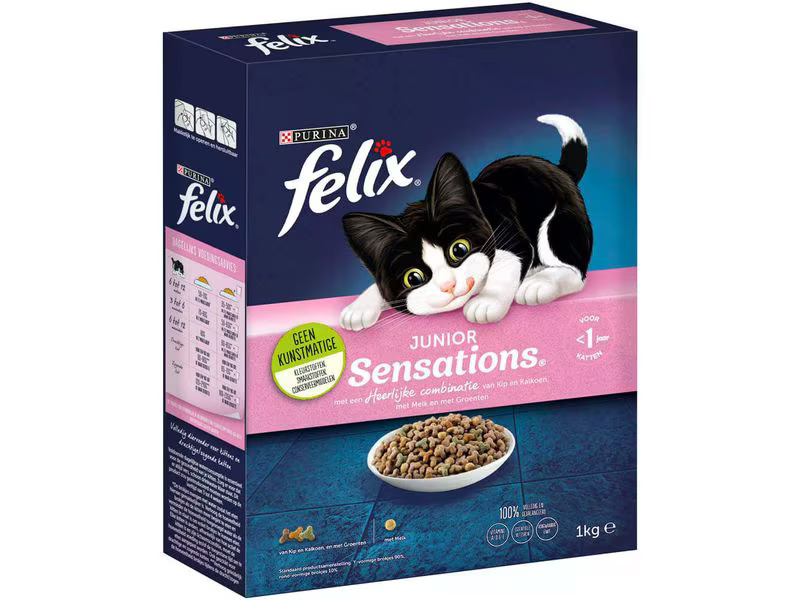 Felix Trockenfutter Sensations Junior, 1 kg