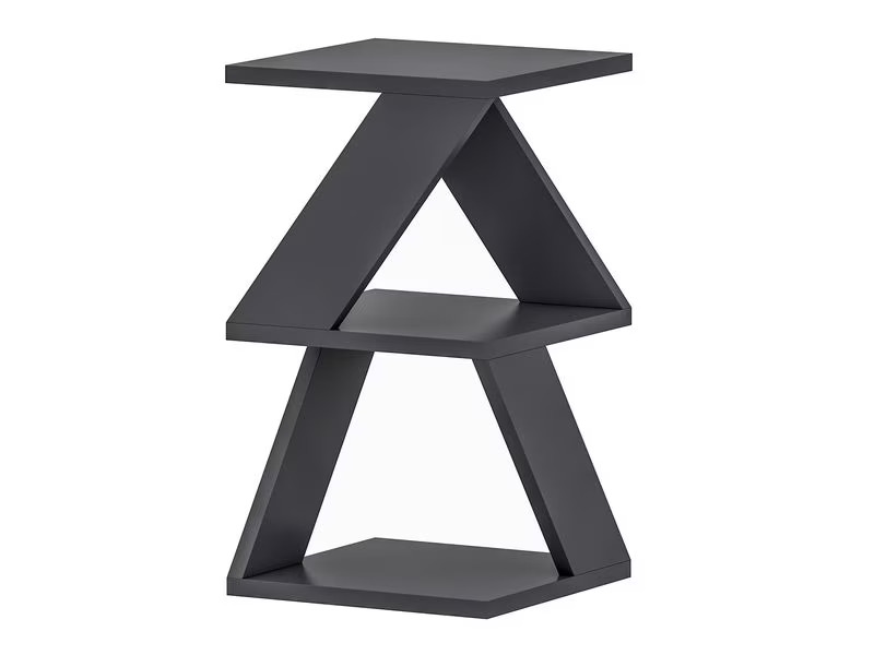 Woody Fashion Couchtisch Albeni 30 x 50 x 30 cm, Anthrazit