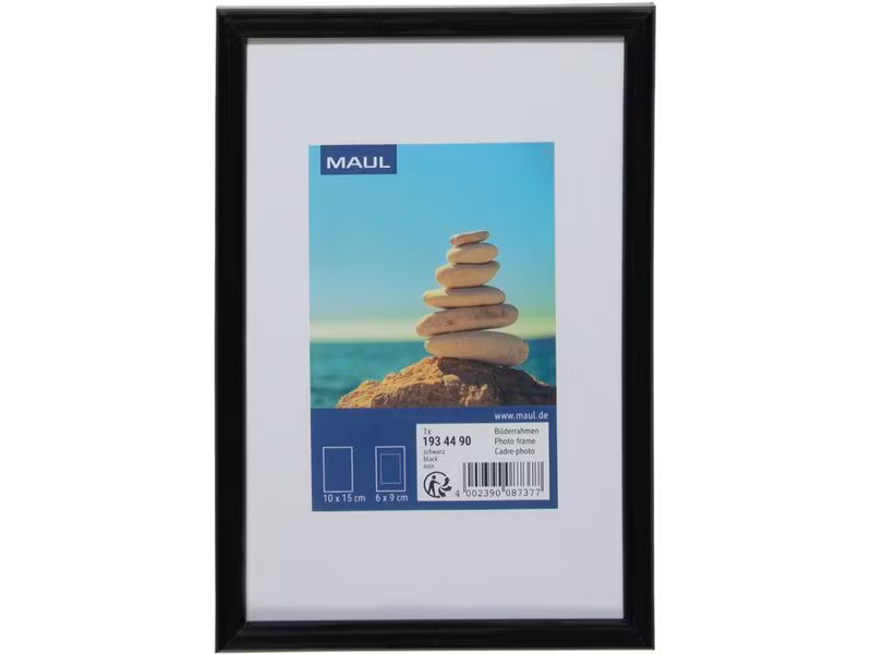 Maul Bilderrahmen MAULart Schwarz, 10 x 15 cm