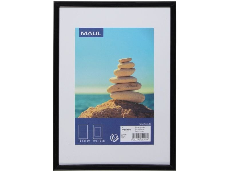 Maul Bilderrahmen MAULart Schwarz, 15 x 20 cm
