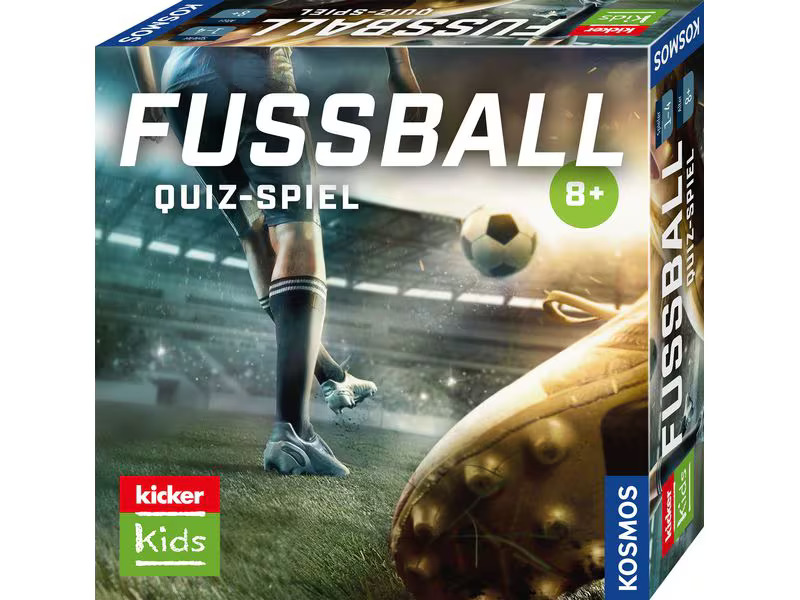 Kosmos Kinderspiel Kicker Kids Fussball-Quiz -DE-