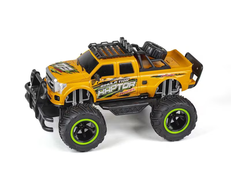 TEC-TOY Monster Truck Raptor Gelb, 1:12