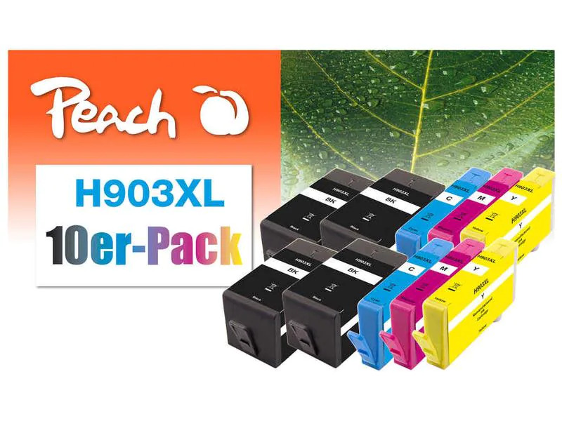 Peach Tinte HP No 903XL 4x BK, 2x C, M, Y