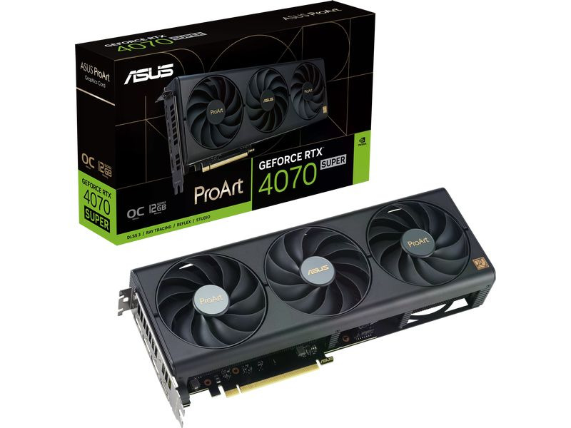 ASUS Grafikkarte ProArt GeForce RTX 4070 Super OC 12 GB