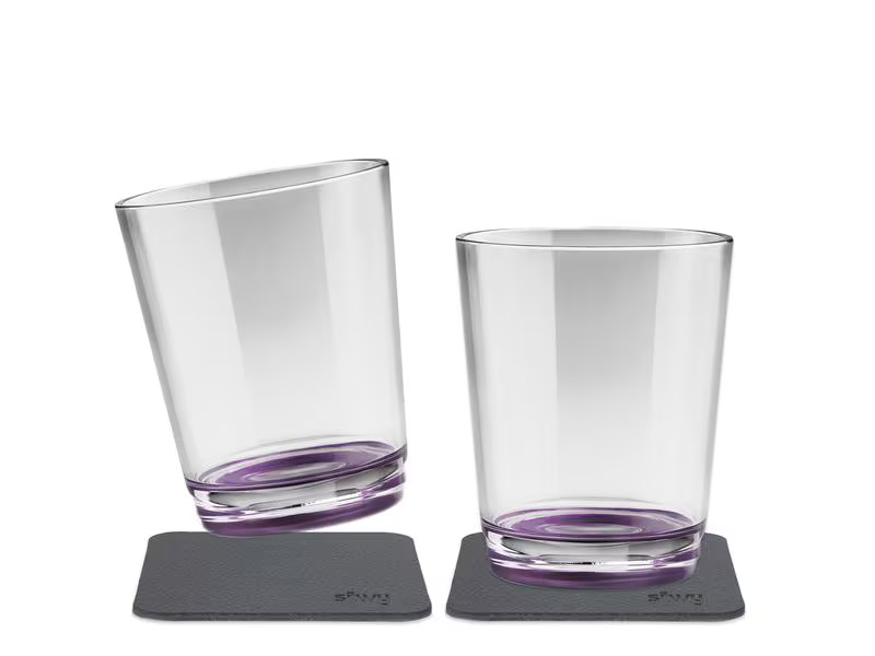 Silwy Outdoor-Becher Very Berry 2er-Set magnetisch