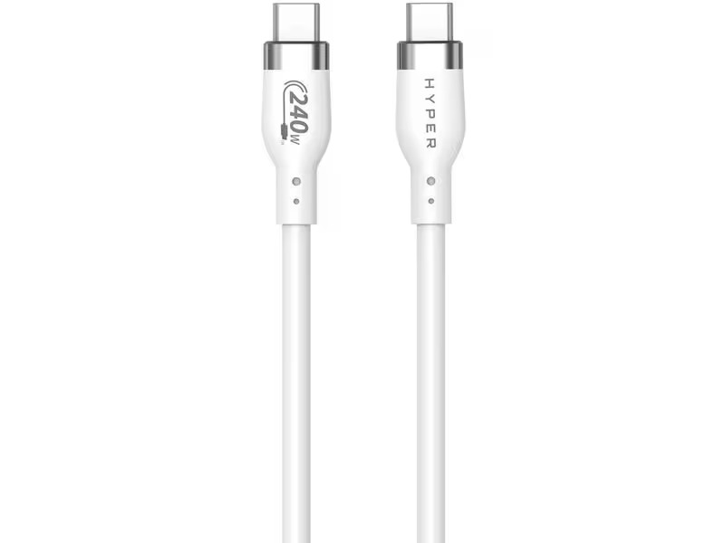 Targus USB 2.0-Kabel Silikonkabel 240W USB C - USB C 2 m