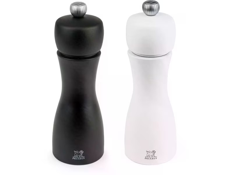 Peugeot Gewürzmühle Tahiti Duo 1.8 cm, Schwarz/Weiss